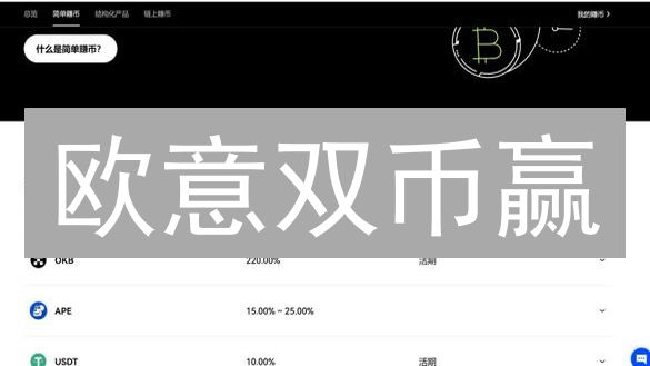 欧意双币赢：高收益的秘密与潜在风险，你真的了解吗？