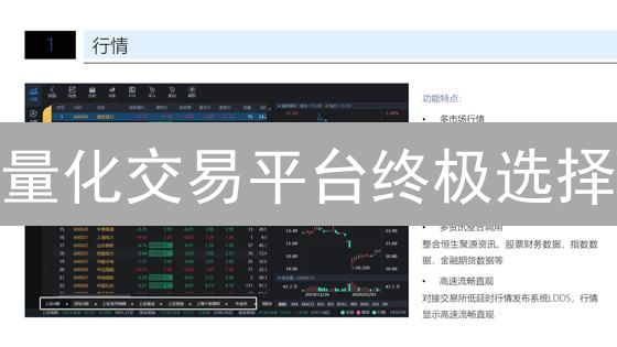量化交易平台终极选择：告别盲选，抓住盈利机遇！